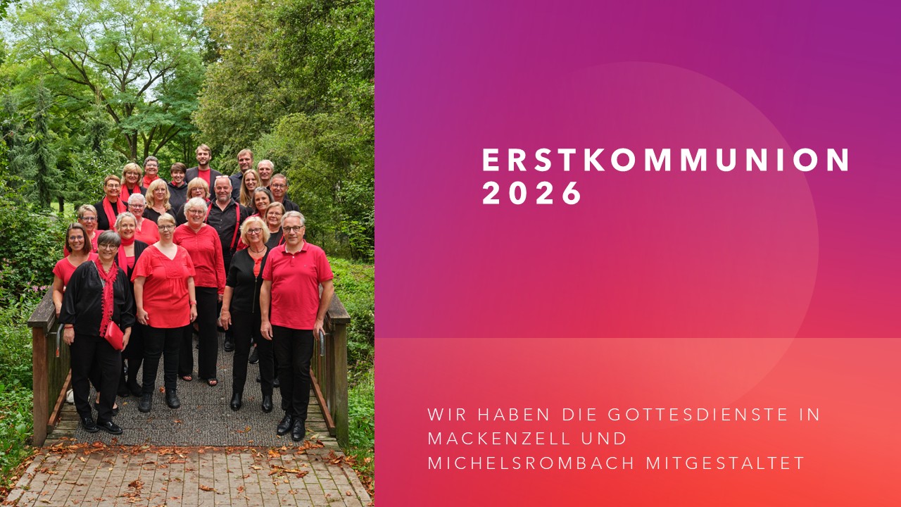 Erstkommunion in Mackenzell und Michelsrombach